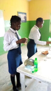 Eating competition during Boarders" week